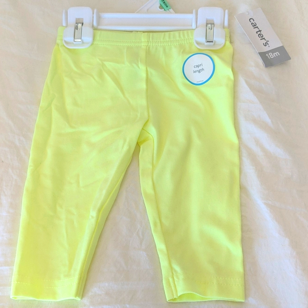 Carter's Capri leggings